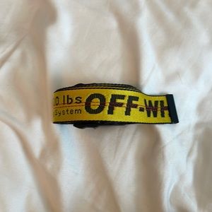 Authentic Off White Belt